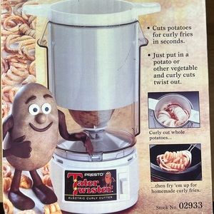 Tater Twister electric Curly Cutter
